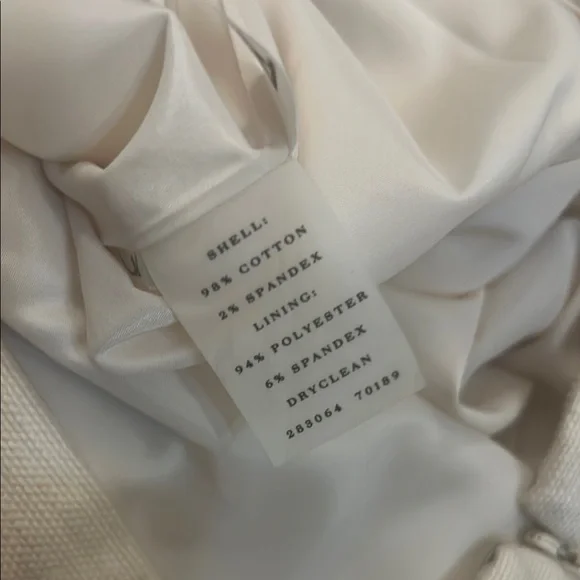 The Limited Black Blazer Size Small and Cream Skirt Set Size 6 - Picture 5 of 5